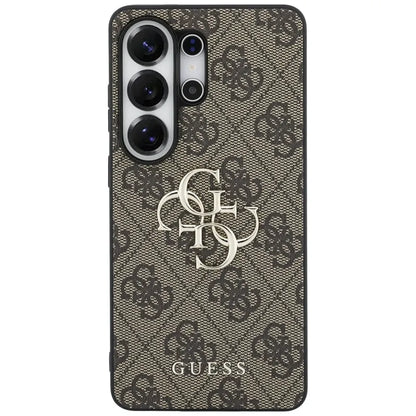 Guess 4G Big Metal Logo - Dėklas Samsung Galaxy S26 Ultra (Rudos spalvos)