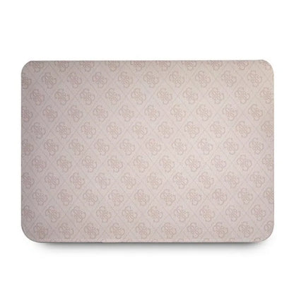 Guess 4G Big Metal Logo kompiuterio dėklas – nešiojamojo kompiuterio dėklas 13 colių (rožinis)