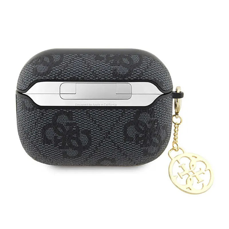 Guess 4G Charm Collection dėklas Apple AirPods Pro 2 (Juodas)