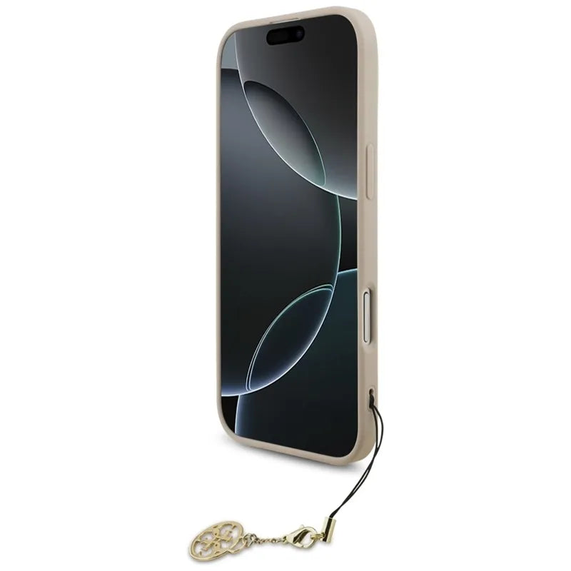 Guess 4G Charms Collection MagSafe - Dėklas iPhone Air (rožinis)
