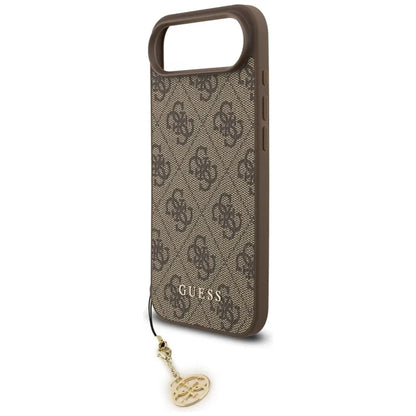Guess 4G Charms Collection MagSafe – dėklas iPhone Air (rudas)