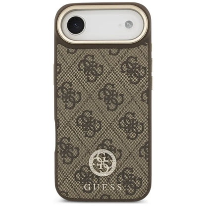 Guess 4G Cirkonio Logotipas MagSafe Dėklas iPhone Air (Rudos)