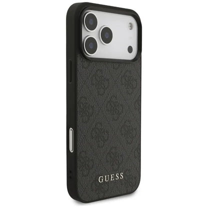 Guess 4G Classic - Dėklas iPhone 17 Pro Max (juodas)