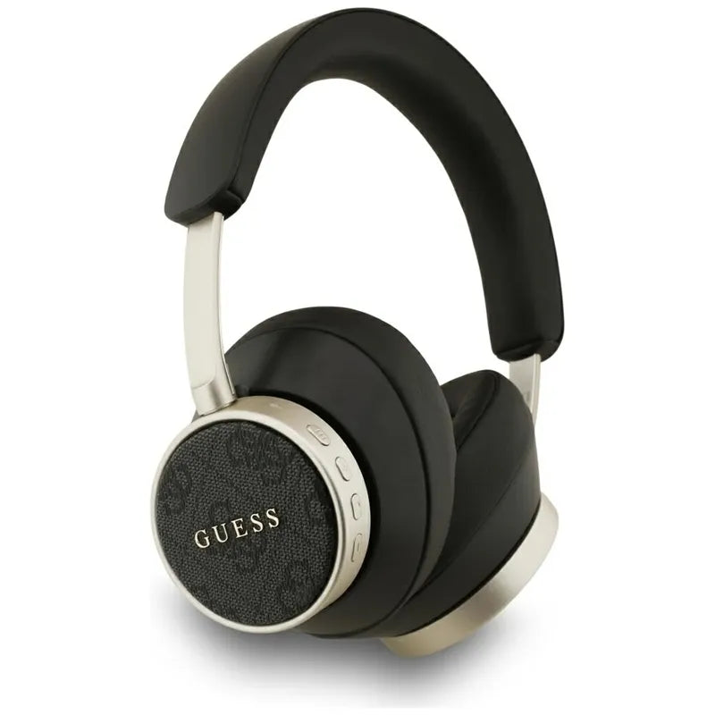Guess 4G Classic Logo - Bevielės Ausinės Virš Ausų Bluetooth (Juodos)
