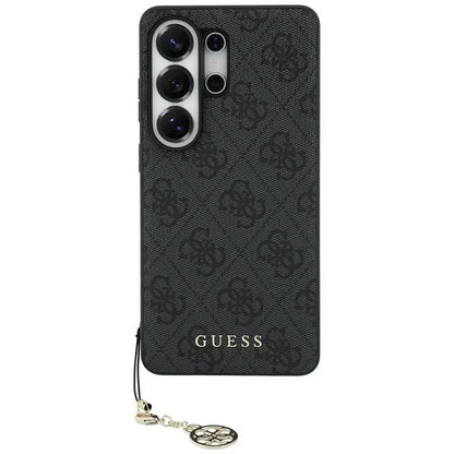 Guess 4G Classic Logo Charm MagSafe dėklas - Samsung Galaxy S26 Ultra (Juodas)