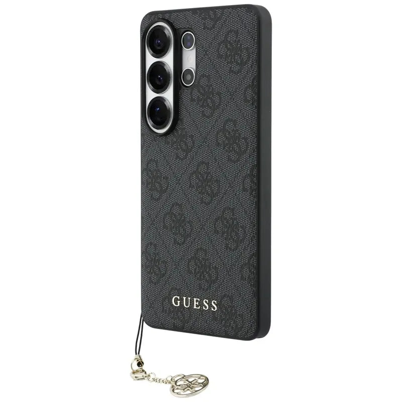 Guess 4G Classic Logo Charm MagSafe dėklas - Samsung Galaxy S26 Ultra (Juodas)