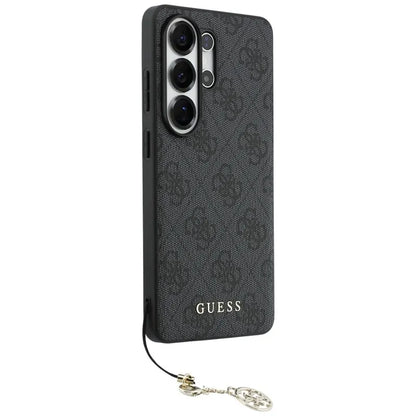 Guess 4G Classic Logo Charm MagSafe dėklas - Samsung Galaxy S26 Ultra (Juodas)
