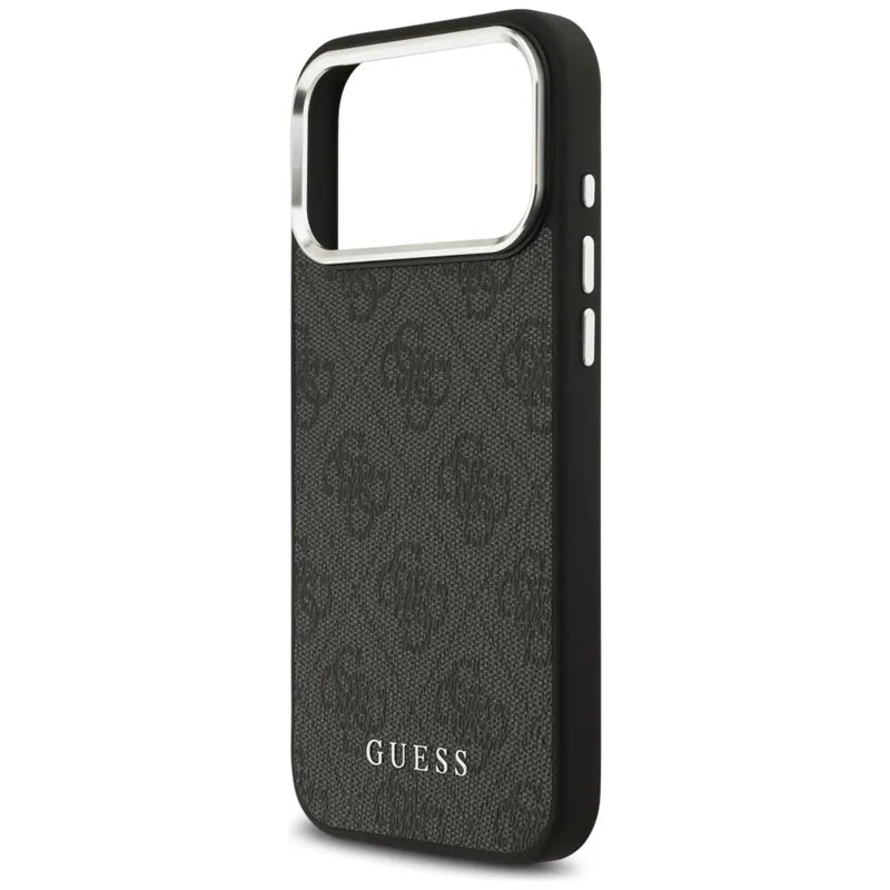 Guess 4G Classic Logo MagSafe – dėklas iPhone 17 Pro Max (juodas)