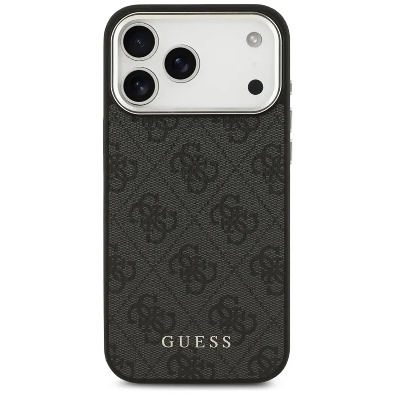 Guess 4G Classic Logo MagSafe – dėklas iPhone 17 Pro Max (juodas)