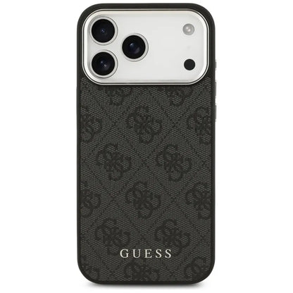 Guess 4G Classic Logo MagSafe – dėklas iPhone 17 Pro Max (juodas)