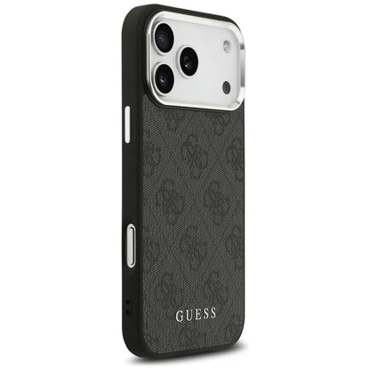 Guess 4G Classic Logo MagSafe – dėklas iPhone 17 Pro Max (juodas)