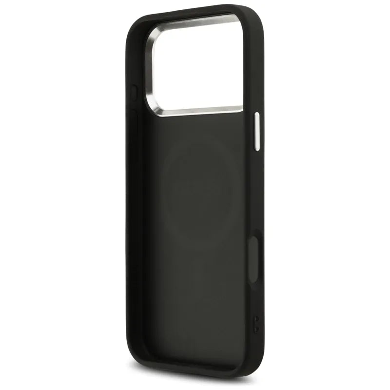 Guess 4G Classic Logo MagSafe – dėklas iPhone 17 Pro Max (juodas)