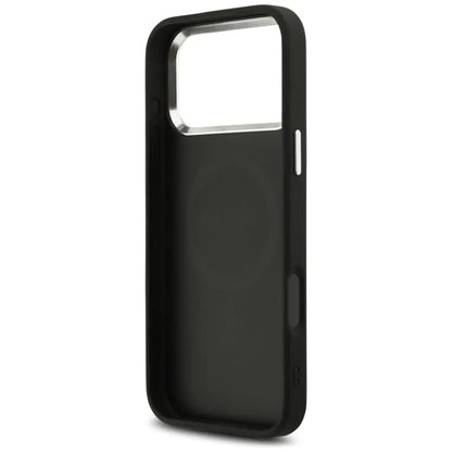 Guess 4G Classic Logo MagSafe – dėklas iPhone 17 Pro Max (juodas)