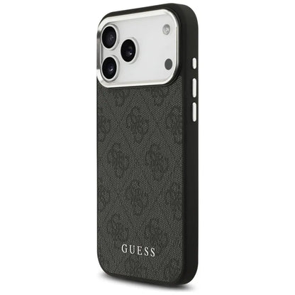 Guess 4G Classic Logo MagSafe – dėklas iPhone 17 Pro Max (juodas)