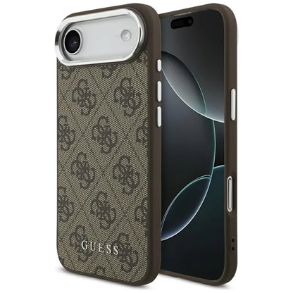 Guess 4G Classic Logo MagSafe - dėklas telefonui iPhone Air (rudas)