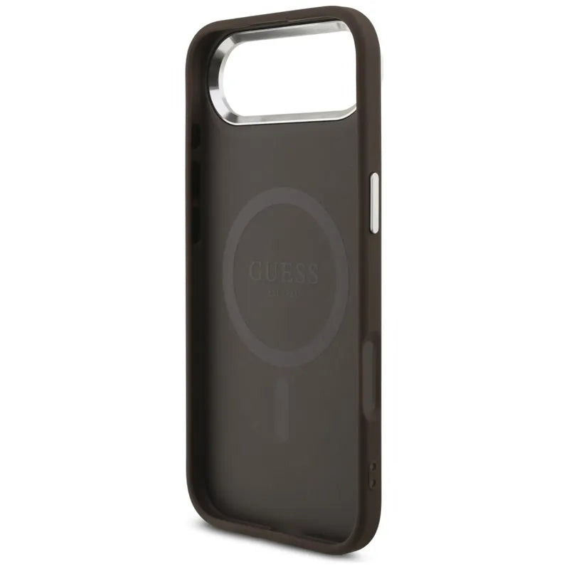 Guess 4G Classic Logo MagSafe - dėklas telefonui iPhone Air (rudas)
