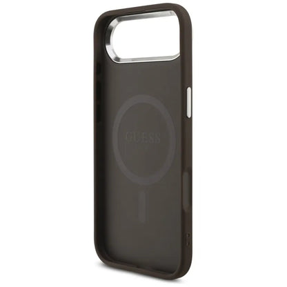 Guess 4G Classic Logo MagSafe - dėklas telefonui iPhone Air (rudas)