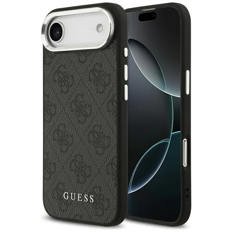Guess 4G Classic Logo MagSafe – „iPhone Air“ dėklas (juodas)