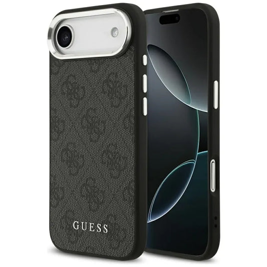 Guess 4G Classic Logo MagSafe – „iPhone Air“ dėklas (juodas)