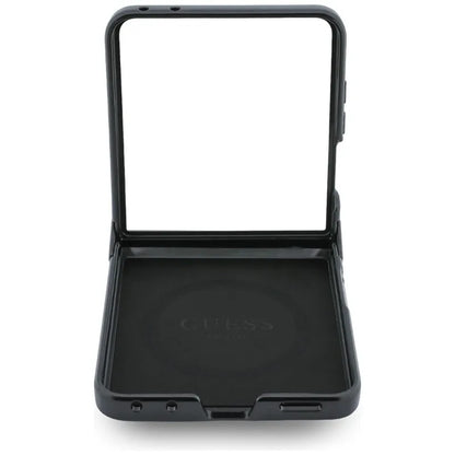 Guess 4G Classic MagSafe - Dėklas Samsung Galaxy Z Flip 8 telefonui (rudos spalvos)