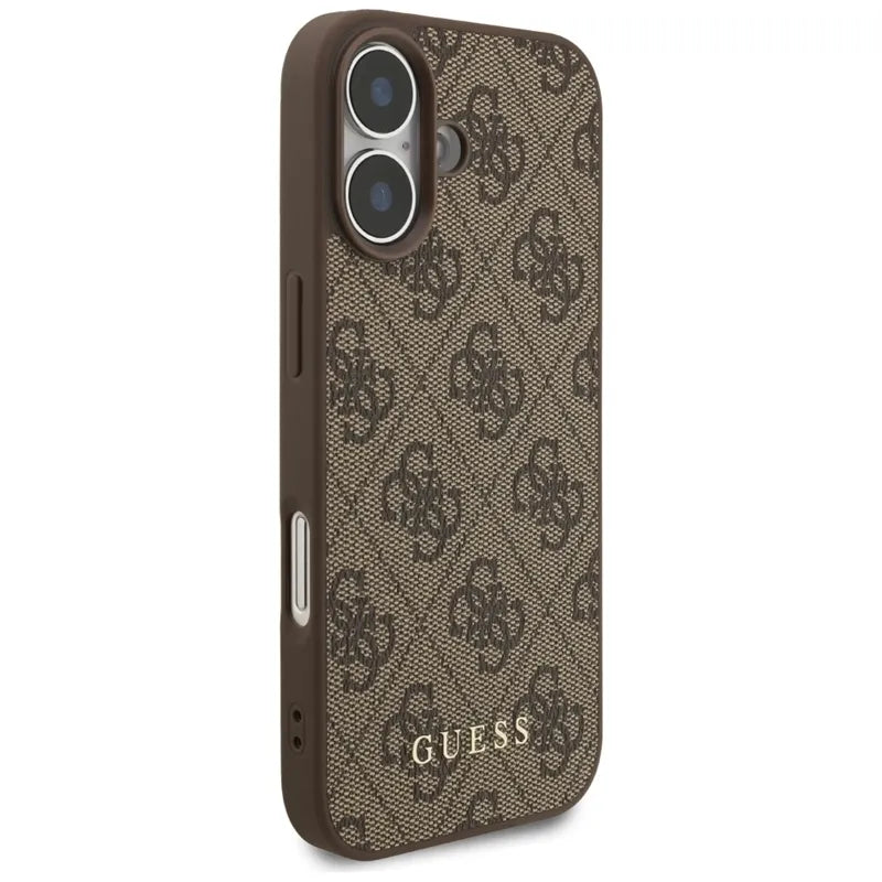 Guess 4G Klasikinis - Dėklas iPhone 17 (rudas)