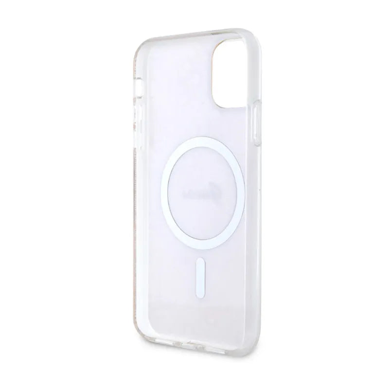 Guess 4G MagSafe – dėklas iPhone 11 (rožinė)