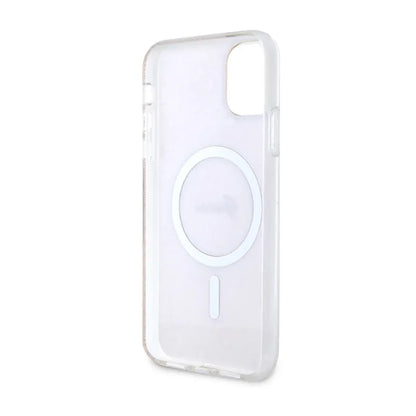 Guess 4G MagSafe – dėklas iPhone 11 (rožinė)