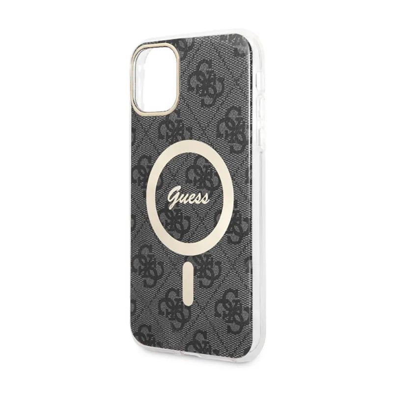 Guess 4G MagSafe – dėklas, skirtas iPhone 11 (juodas)