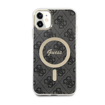 Guess 4G MagSafe – dėklas, skirtas iPhone 11 (juodas)