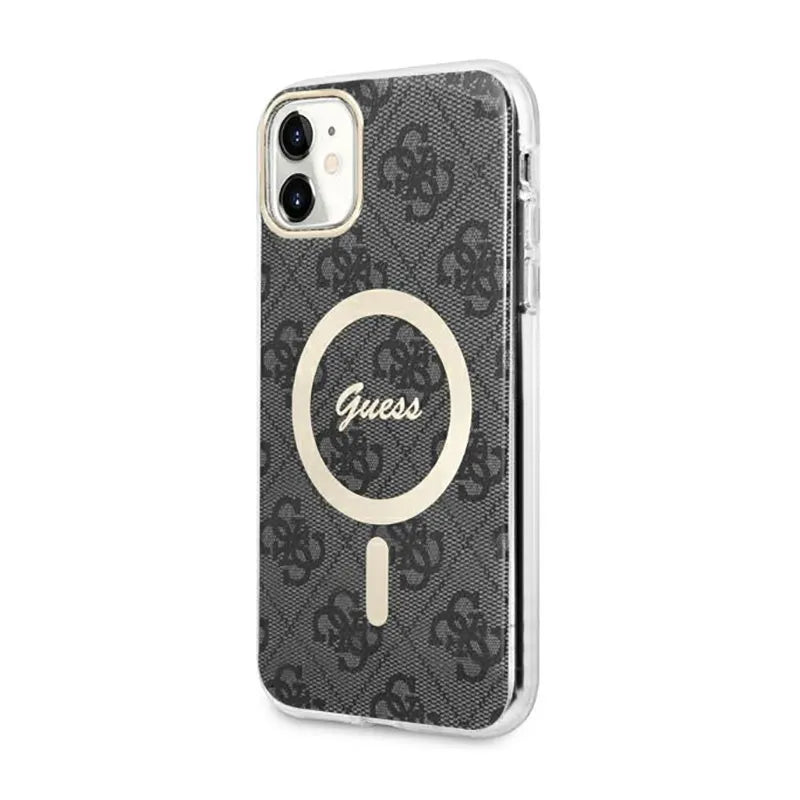 Guess 4G MagSafe – dėklas, skirtas iPhone 11 (juodas)