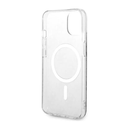 Guess 4G MagSafe – dėklas, skirtas „iPhone 14“ (juodas)