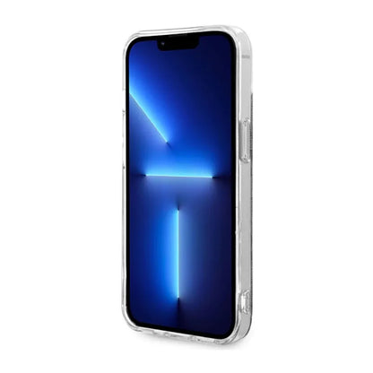 Guess 4G MagSafe – dėklas, skirtas „iPhone 14“ (juodas)