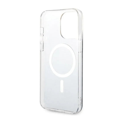 Guess 4G MagSafe – dėklas, skirtas iPhone 14 Pro Max (juodas)