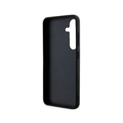 Guess 4G Metal Gold Logo – Dėklas Samsung Galaxy S24 (juodas)