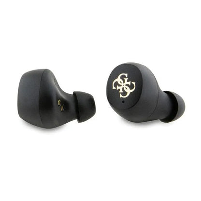 Guess 4G Metal Logo - TWS ENC Bluetooth ausinės + įkrovimo dėklas (rožinis)