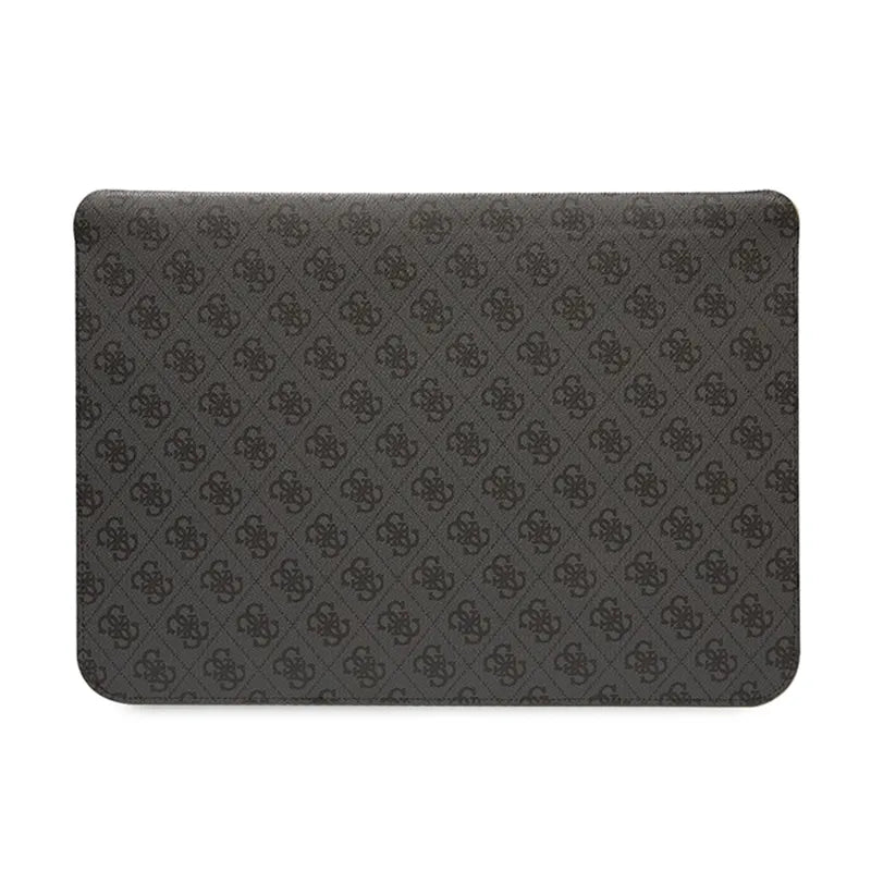 Guess 4G Printed Stripes kompiuterio dėklas – 14 colių nešiojamojo kompiuterio dėklas (juodas)
