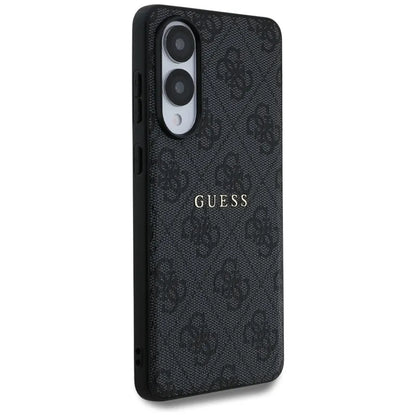 Guess 4G Ring Classic Logo MagSafe - Dėklas Samsung Galaxy S25 Edge (juodas)