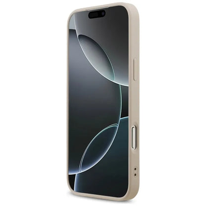 Guess 4G Small 4G ir Klasikinis MagSafe dėklas iPhone 17 Pro Max (rožinis)