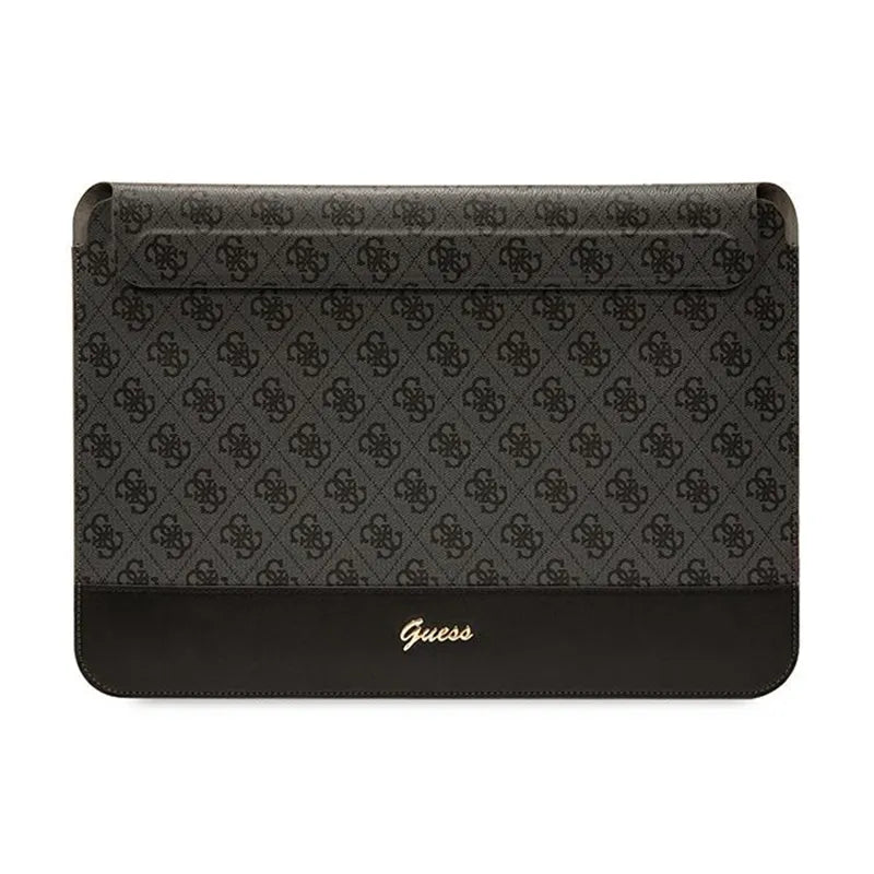 Guess 4G Stripe Metal Logo kompiuterio dėklas - 14 colių nešiojamojo kompiuterio dėklas (juodas)