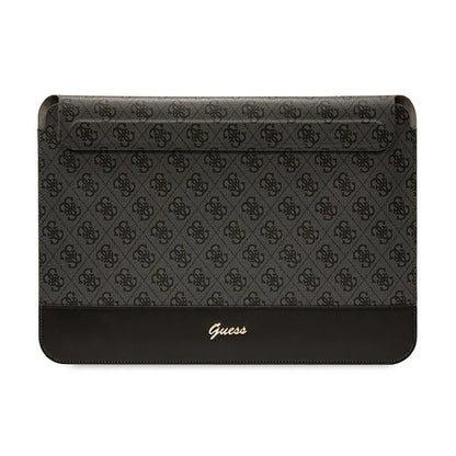 Guess 4G Stripe Metal Logo kompiuterio dėklas - 14 colių nešiojamojo kompiuterio dėklas (juodas)