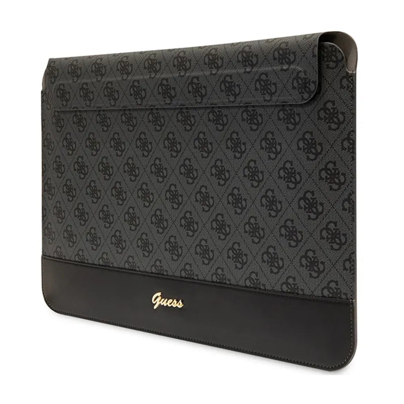 Guess 4G Stripe Metal Logo kompiuterio dėklas - 14 colių nešiojamojo kompiuterio dėklas (juodas)