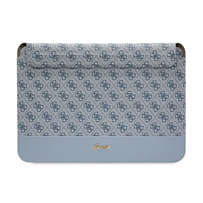 Guess 4G Stripe Metal Logo kompiuterio dėklas – 14 colių nešiojamojo kompiuterio dėklas (mėlynas)