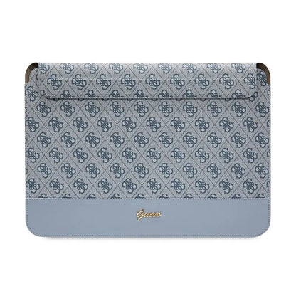 Guess 4G Stripe Metal Logo kompiuterio dėklas – 14 colių nešiojamojo kompiuterio dėklas (mėlynas)