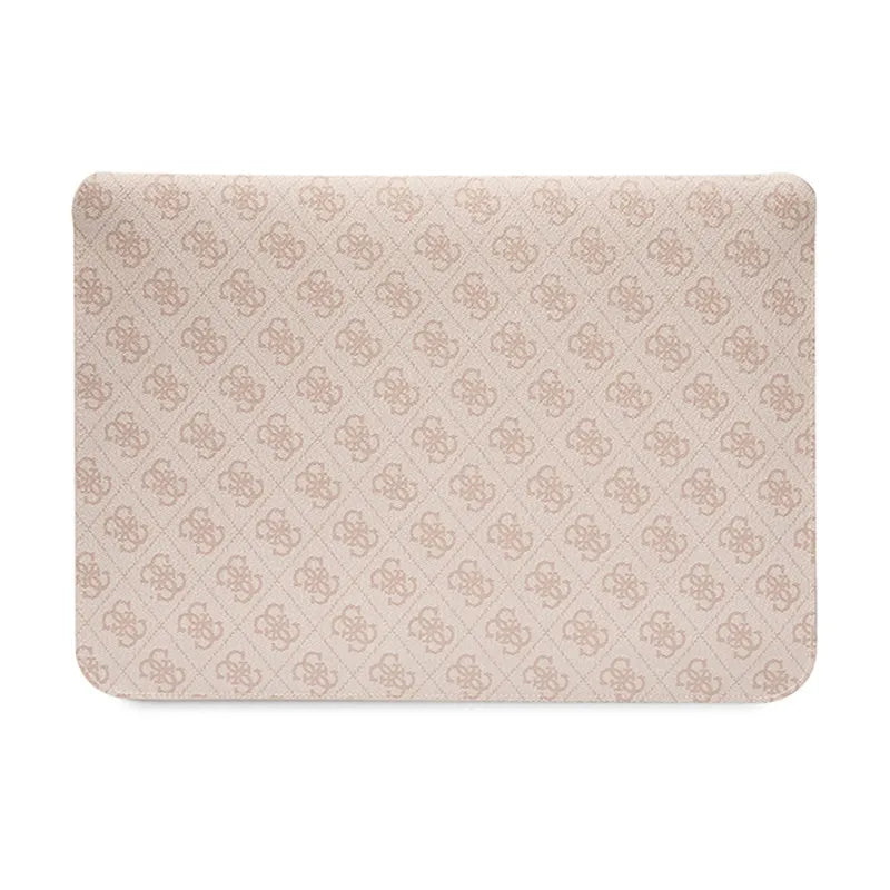 Guess 4G Stripe metalinis logotipas kompiuterio dėklas – 14" nešiojamojo kompiuterio dėklas (rožinis)