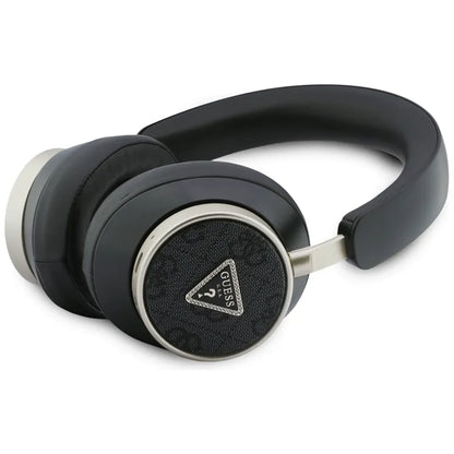 Guess 4G Triangle Logo – belaidės „Bluetooth V5.4“ ENC ausinės (juodos spalvos)