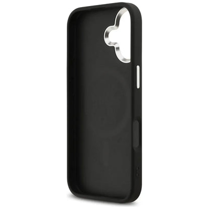 Guess 4G Triangle Logo MagSafe dėklas iPhone 17 (juodas)