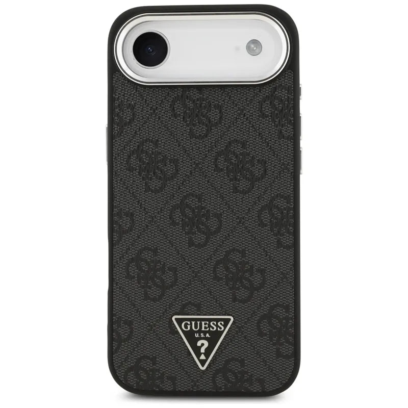 Guess 4G Triangle Logo MagSafe dėklas iPhone Air (juodas)