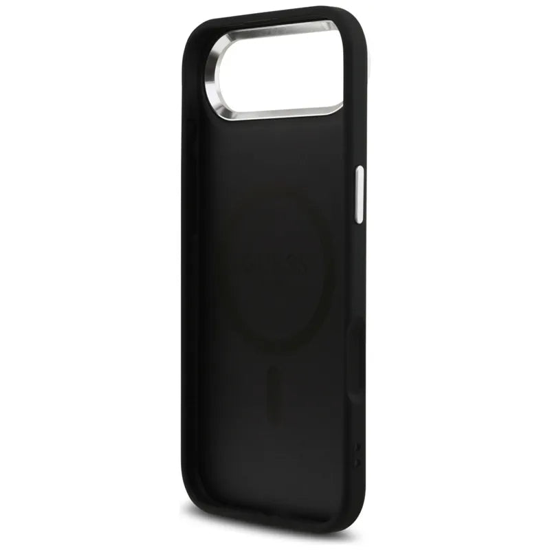 Guess 4G Triangle Logo MagSafe dėklas iPhone Air (juodas)