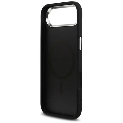 Guess 4G Triangle Logo MagSafe dėklas iPhone Air (juodas)