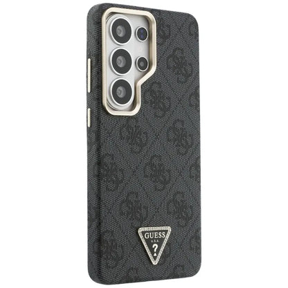 Guess 4G Triangle Logo MagSafe dėklas - Samsung Galaxy S26 Ultra (Juodas)